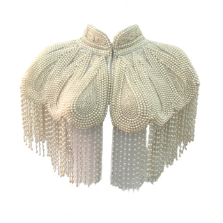 Pearl Halo Cape - Glamourous Grace