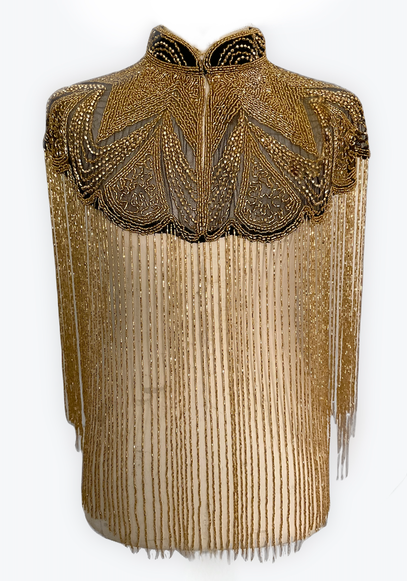 Golden Reverie Cape - Glamourous Grace