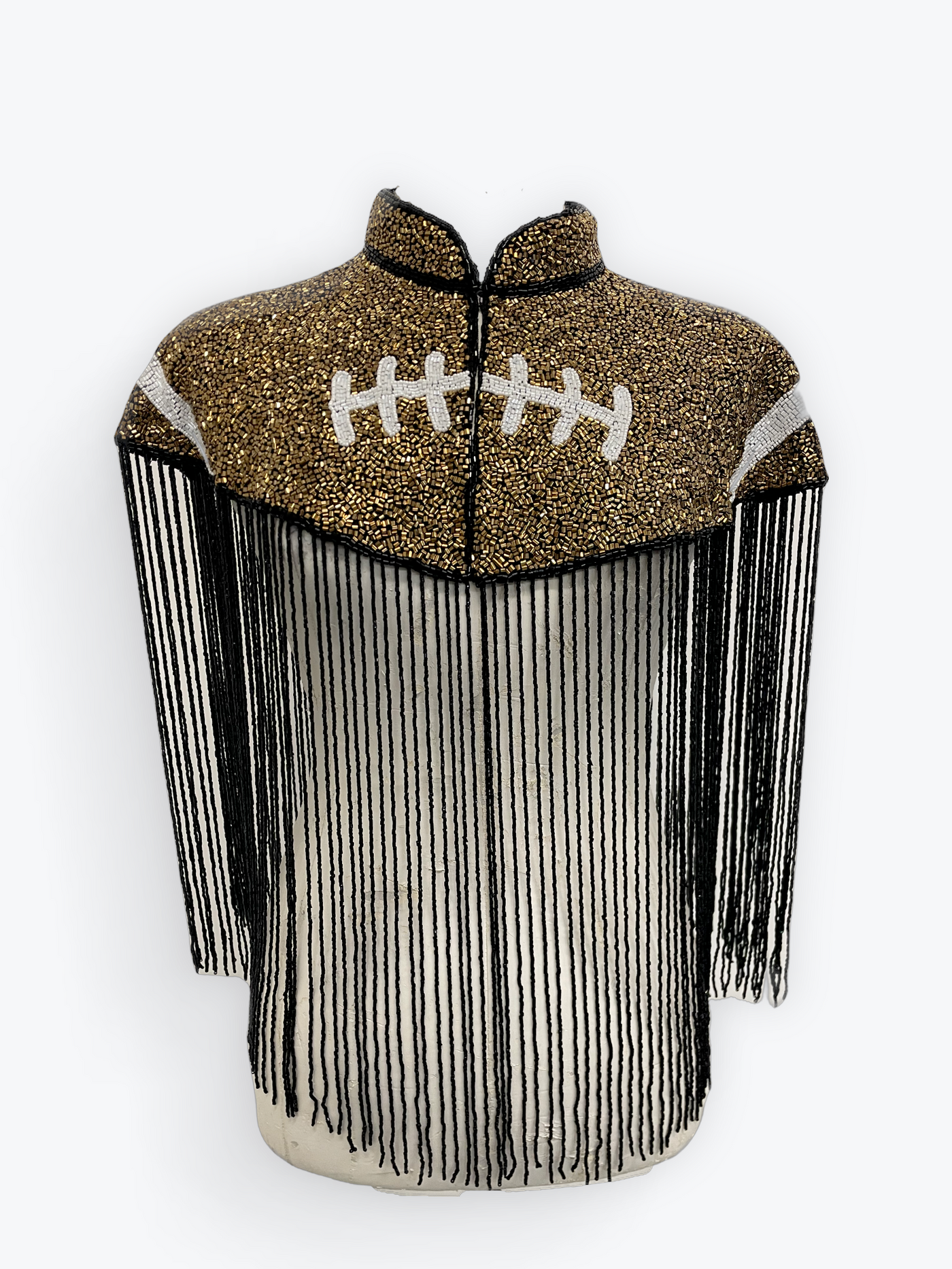 Bronze Touchdown Cape - Glamourous Grace