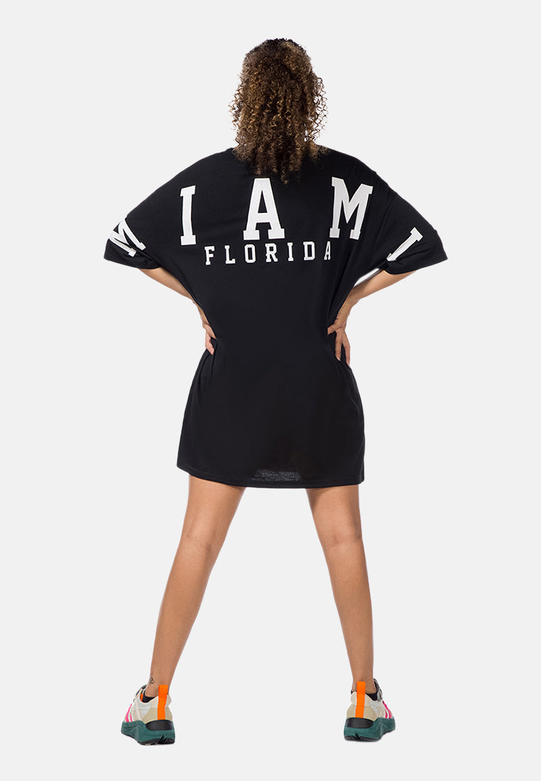Oversized Graffiti Tee Top - Glamourous Grace