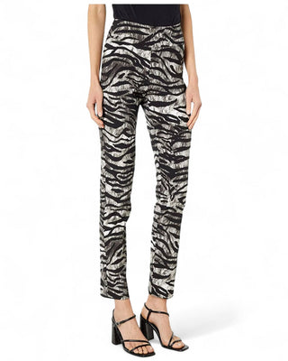 Krazy Larry P507 Pull on Pant - Black Zebra