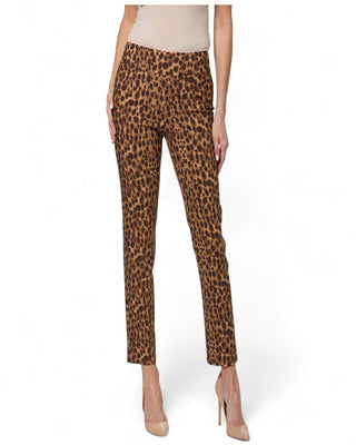 Krazy Larry P507 Pull on Pant - Brown Leopard