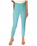 TURQUOISE MINI HOUNDSTOOTH