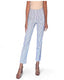 WHITE MULTI STRIPE