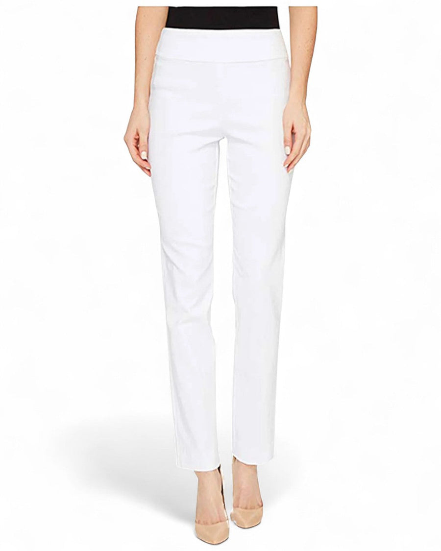 Krazy Larry P507 Pull on Pant - White - Glamourous Grace