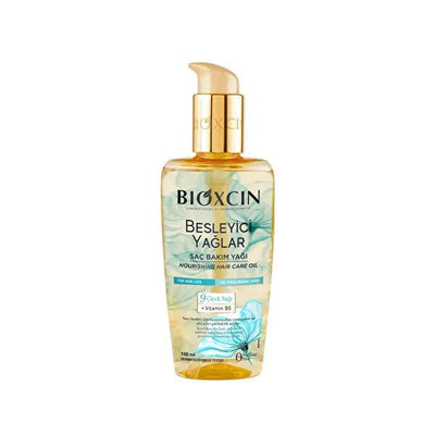 Bioxcin 9 Flower Hair Oil: Nourishing Floral Hair Care for Dry & Damaged Hair - Shine, Repair, Leave-In Conditioner - Glamourous Grace