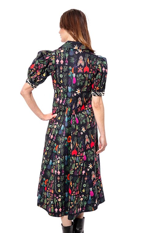 Montauk Dress Botanical Print - Glamourous Grace