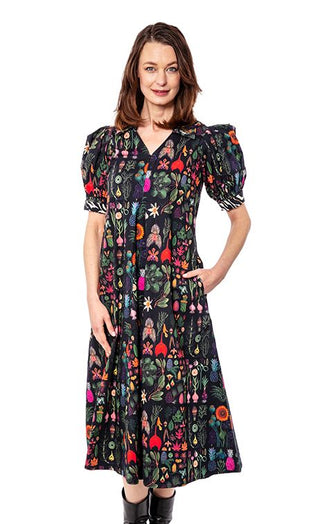 Montauk Dress Botanical Print - Glamourous Grace