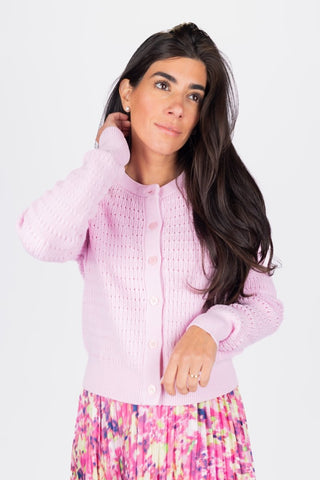 Paige Cardigan (Pink Blush)