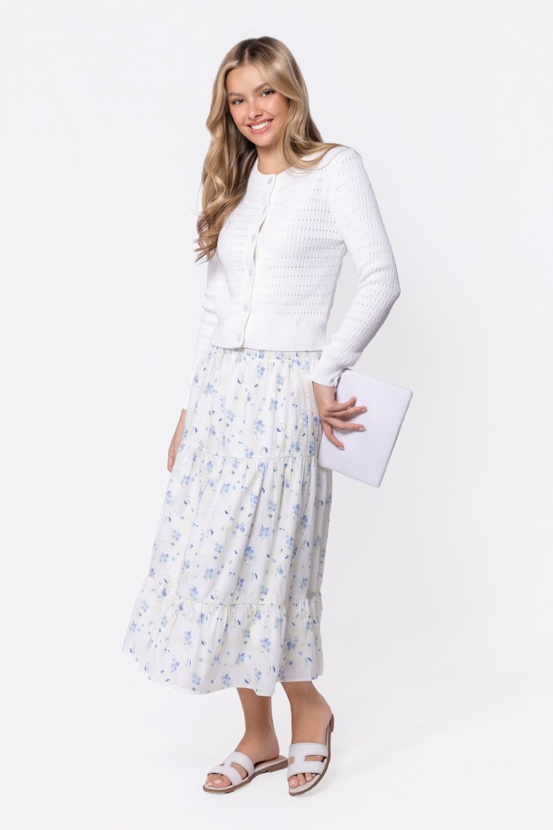 Paige Cardigan (White)