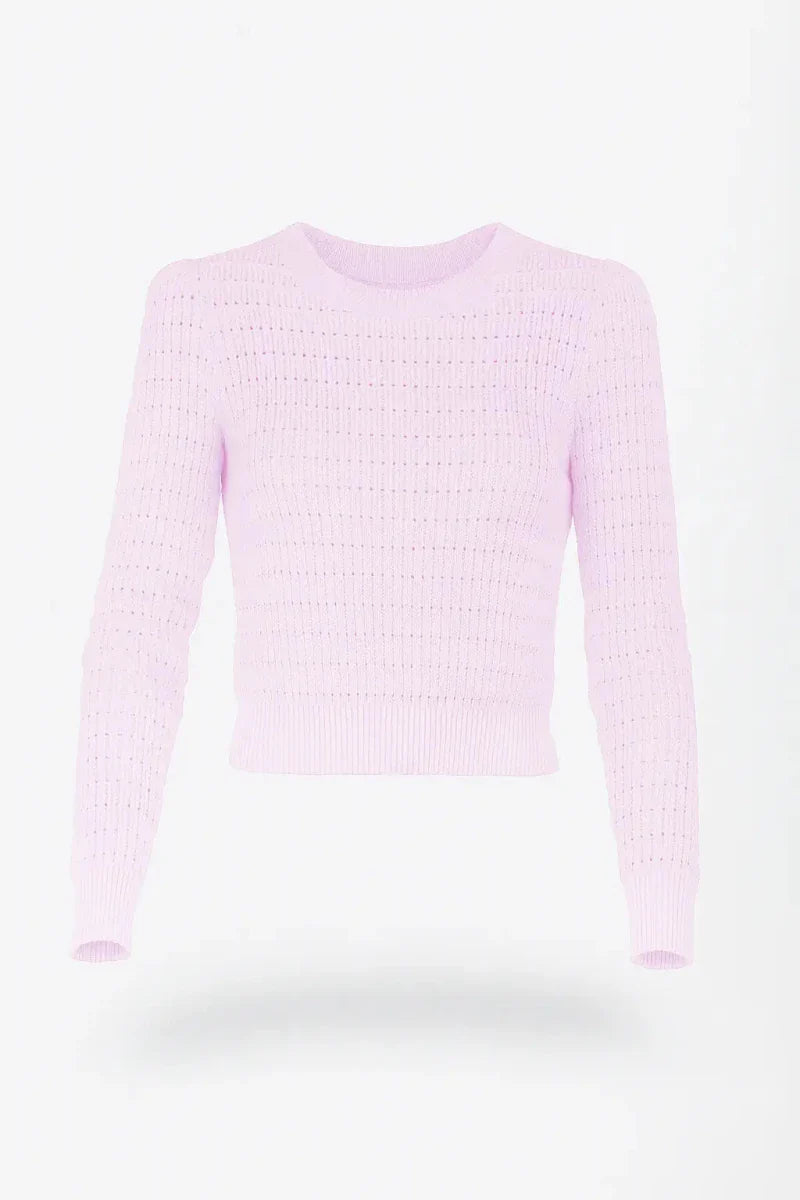 Paige Top (Light Lavender) - Glamourous Grace