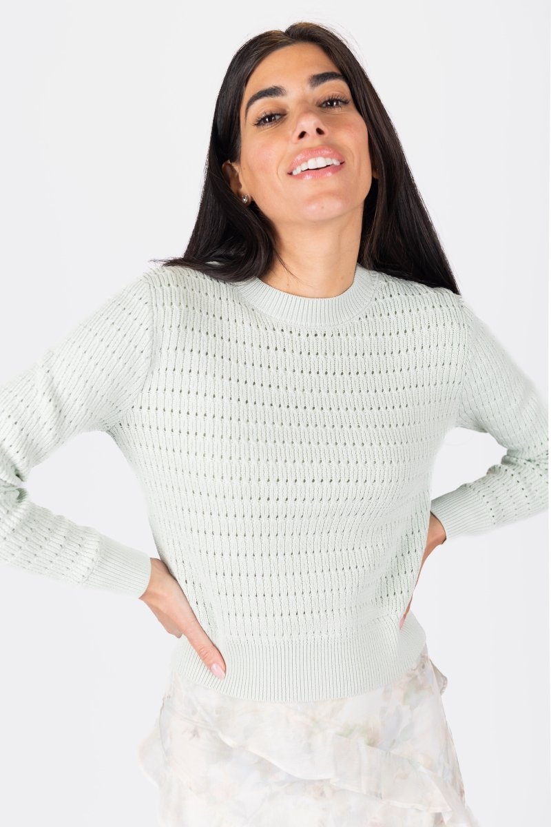 Paige Top (Light Mint)