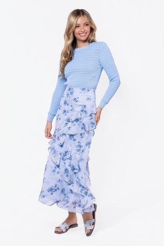 Paige Top (Medium Pastel Blue)