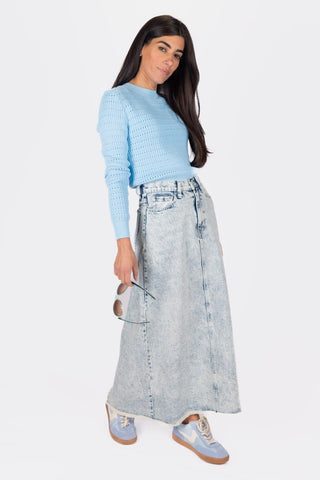 Paige Top (Pastel Blue)