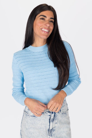 Paige Top (Pastel Blue)