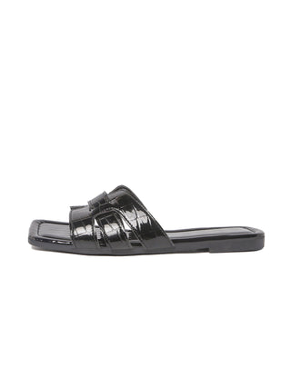 Paloma | Black Croc - Glamourous Grace