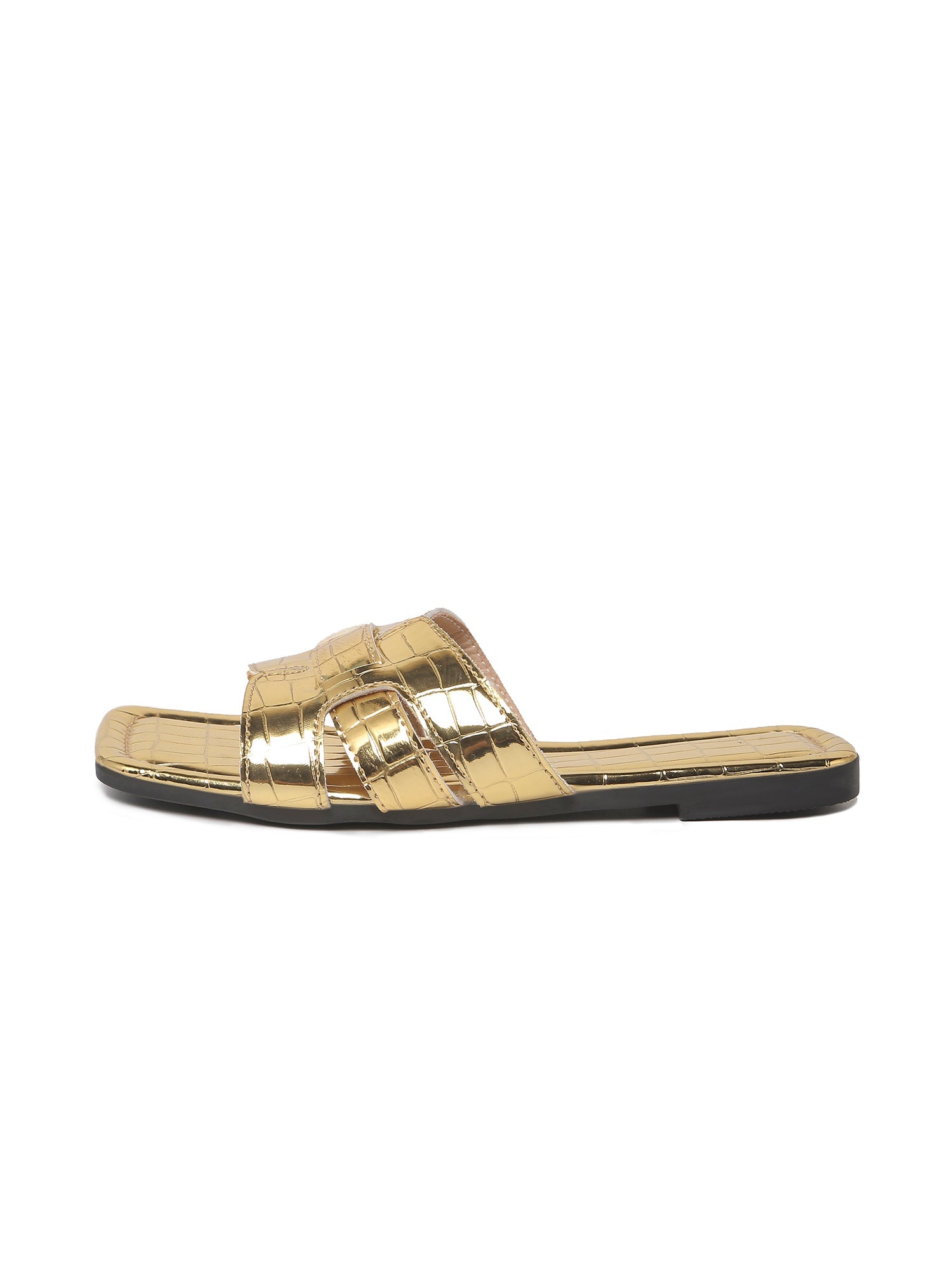 Paloma | Gold Crocodile - Glamourous Grace