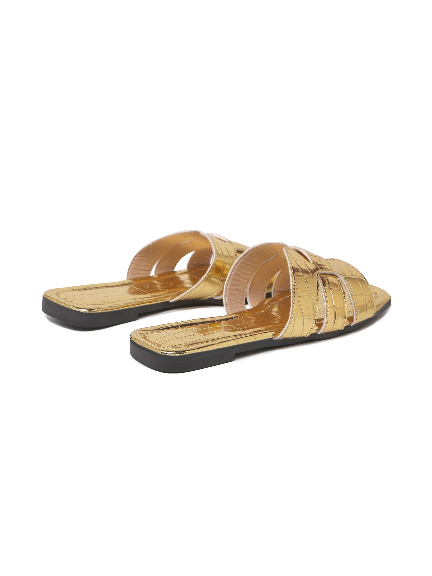 Paloma | Gold Crocodile - Glamourous Grace