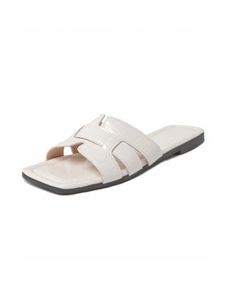 Paloma | White Croc - Glamourous Grace