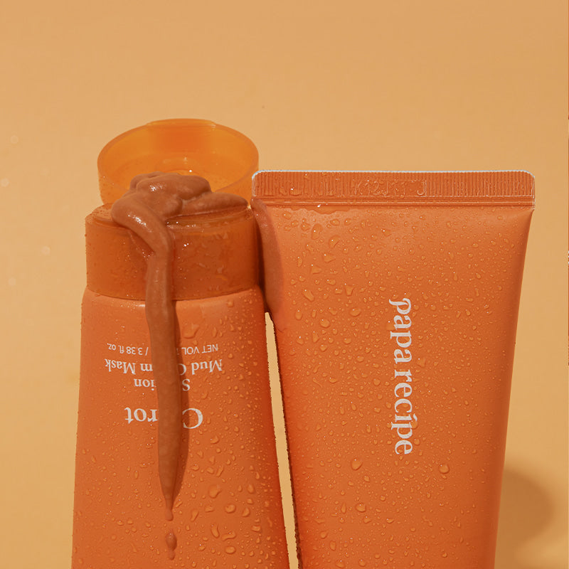 papa recipe Carrot Solution Mud Cream Mask 100ml - Glamourous Grace