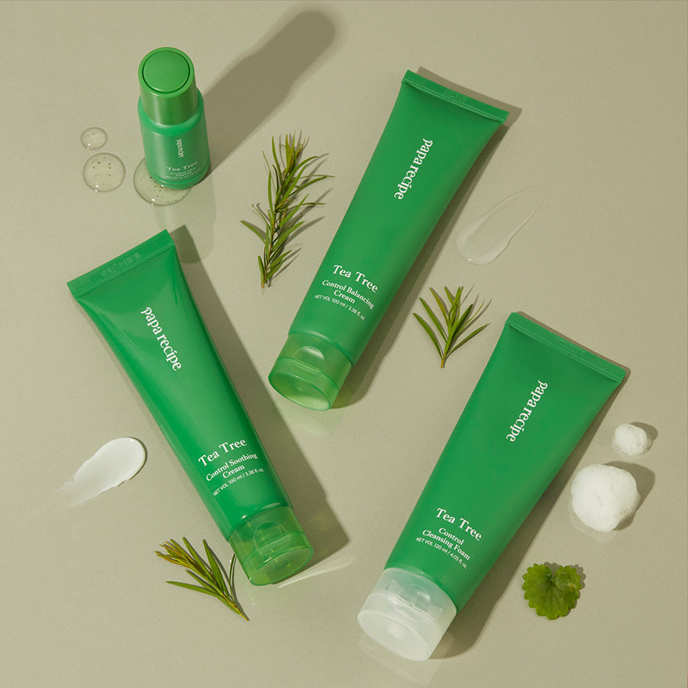 papa recipe Tea Tree Control Cleansing Foam 120ml - Glamourous Grace
