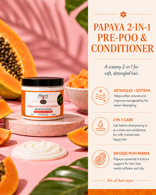 PAPAYA 2-IN-1 PRE POO & CONDITIONER