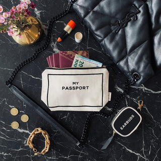 Passport Pouch – Cream - Glamourous Grace
