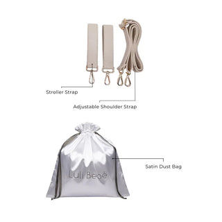 Petit Diaper Bag Pastel Pink