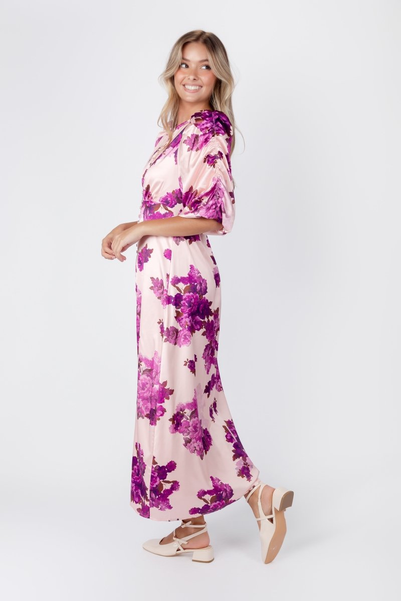 Patricia Dress (Pink Purple)