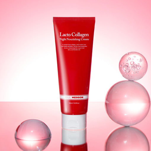 PAUL MEDISON Lacto Collagen Night Nourishing Cream 155ml - Glamourous Grace