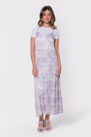 Paula Dress (Pink/Sage)