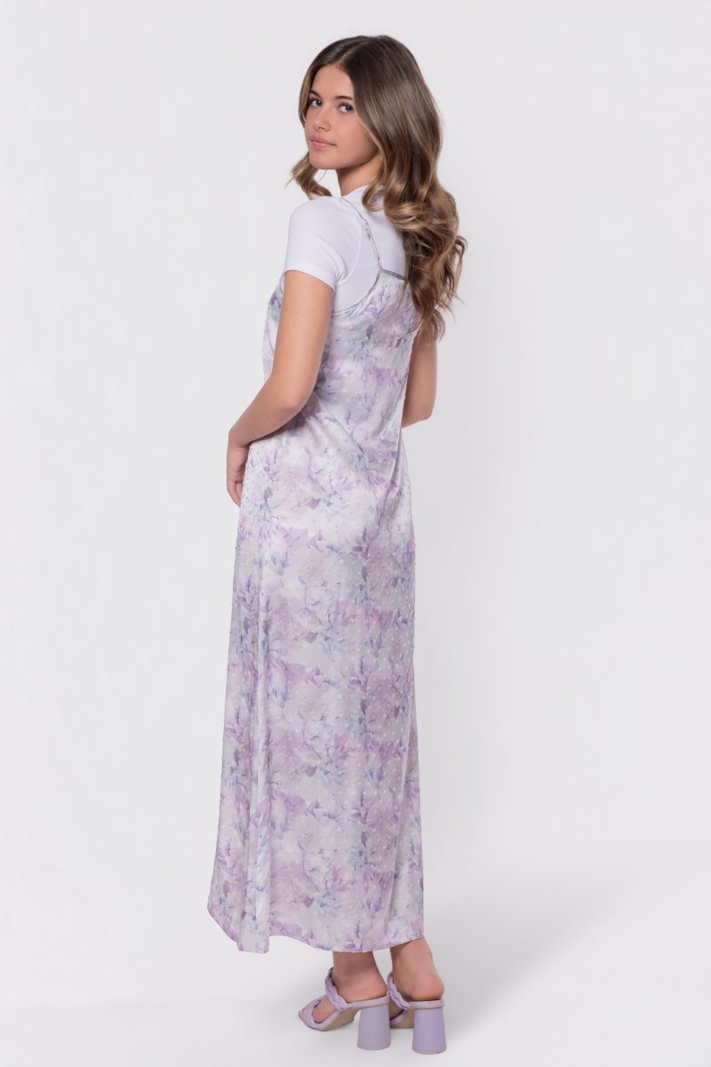Paula Dress (Pink/Sage) - Glamourous Grace