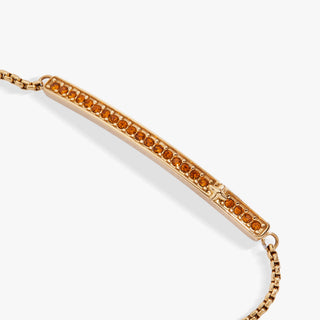 November Everyday Birthstone Pave Bolo Bracelet