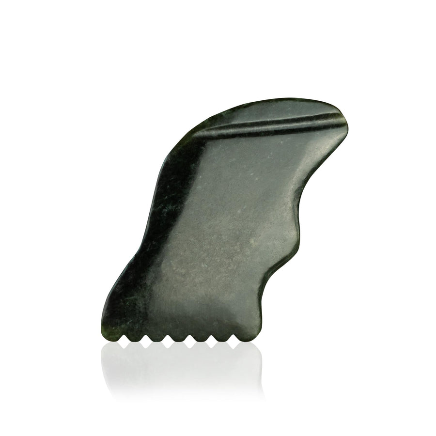 Black Nephrite Gua Sha Lifting Tool- Collective - Glamourous Grace