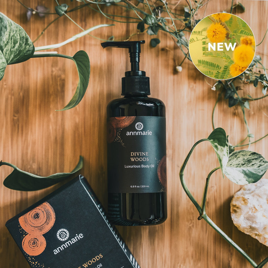Divine Woods - Luxurious Body Oil (200ml)- Collective - Glamourous Grace