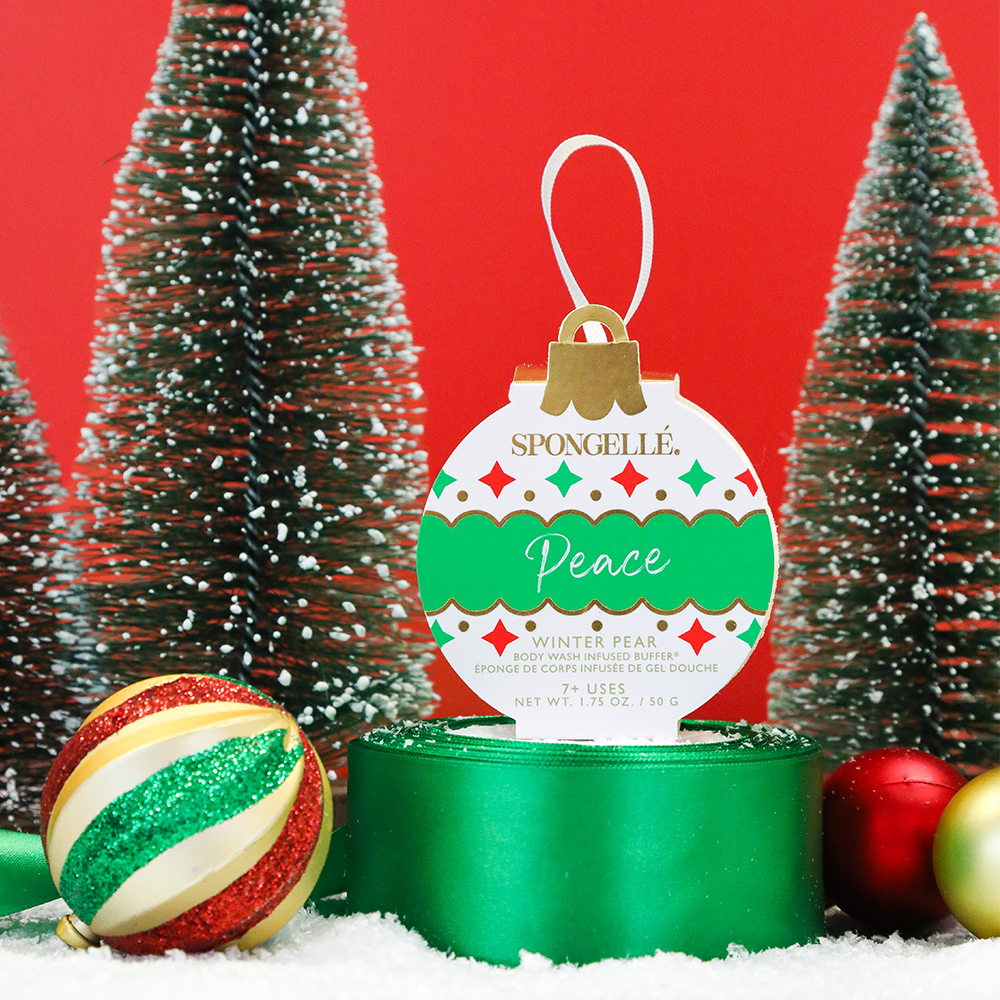 Peace - Winter Pear | Holiday Ornament - Glamourous Grace