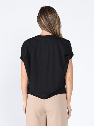 Pearl Work Round Neck Top