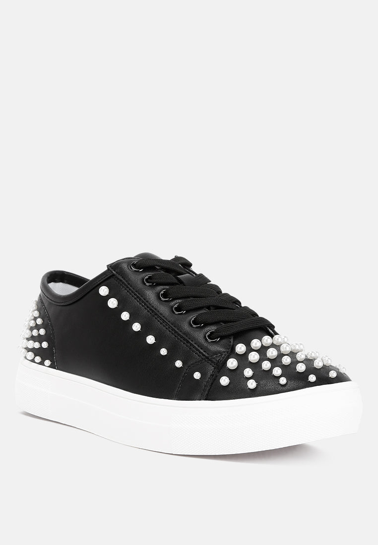Pearly Sneakers - Glamourous Grace