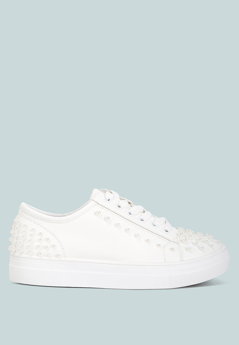 Pearly Sneakers - Glamourous Grace