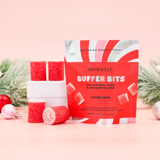 Candy Cane | Holiday PediPOP! Buffer Bits - Glamourous Grace