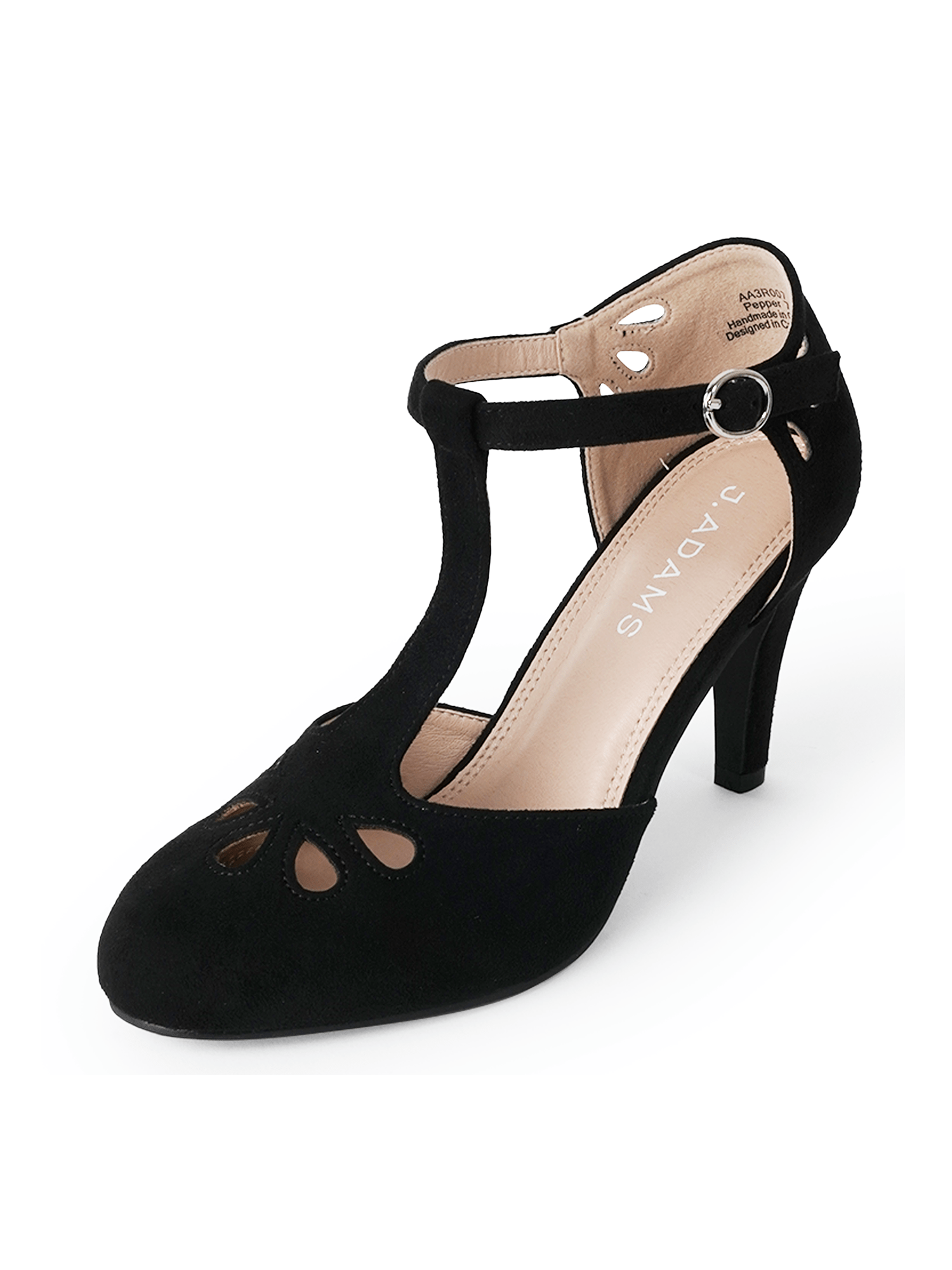 Pepper | Black Suede - Glamourous Grace