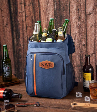 Personalized Groomsmen Cooler Backpack, Groomsmen Gift, Custom Lunch Cooler Backpack, Golf Beer Cooler
