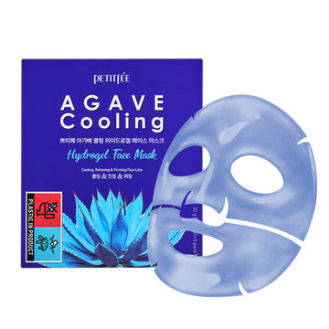 PETITFEE AGAVE Cooling Hydrogel Face Mask 32g X 5ea - Glamourous Grace