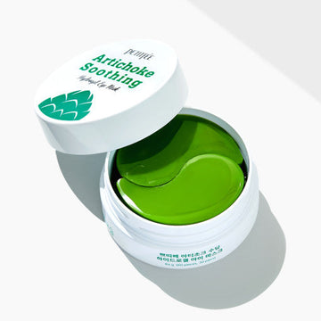 PETITFEE Artichoke Soothing Hydrogel Eye Mask 80g (60 Patches) - Glamourous Grace