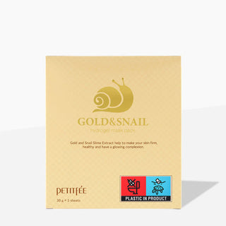 PETITFEE GOLD & SNAIL Hydrogel Mask Pack 30g X 5ea