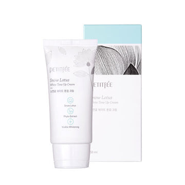 PETITFEE Snow Lotus White Tone Up Cream 50ml - Glamourous Grace