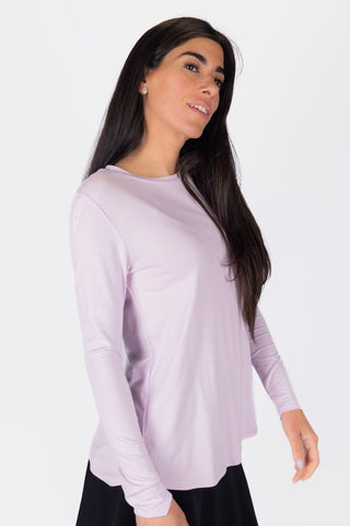 Phoebe Tee (Light Lilac)