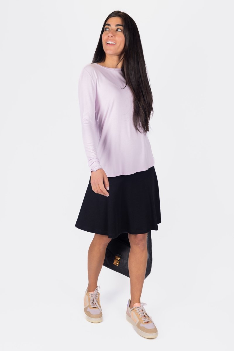 Phoebe Tee (Light Lilac)