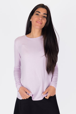 Phoebe Tee (Light Lilac)