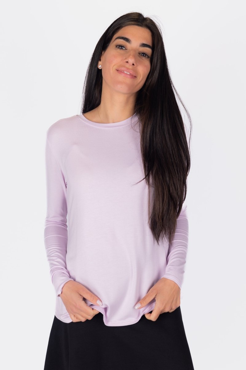 Phoebe Tee (Light Lilac)